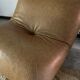 Leatherette armchair