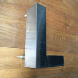 Old letter l sign alu chrome deco industrial