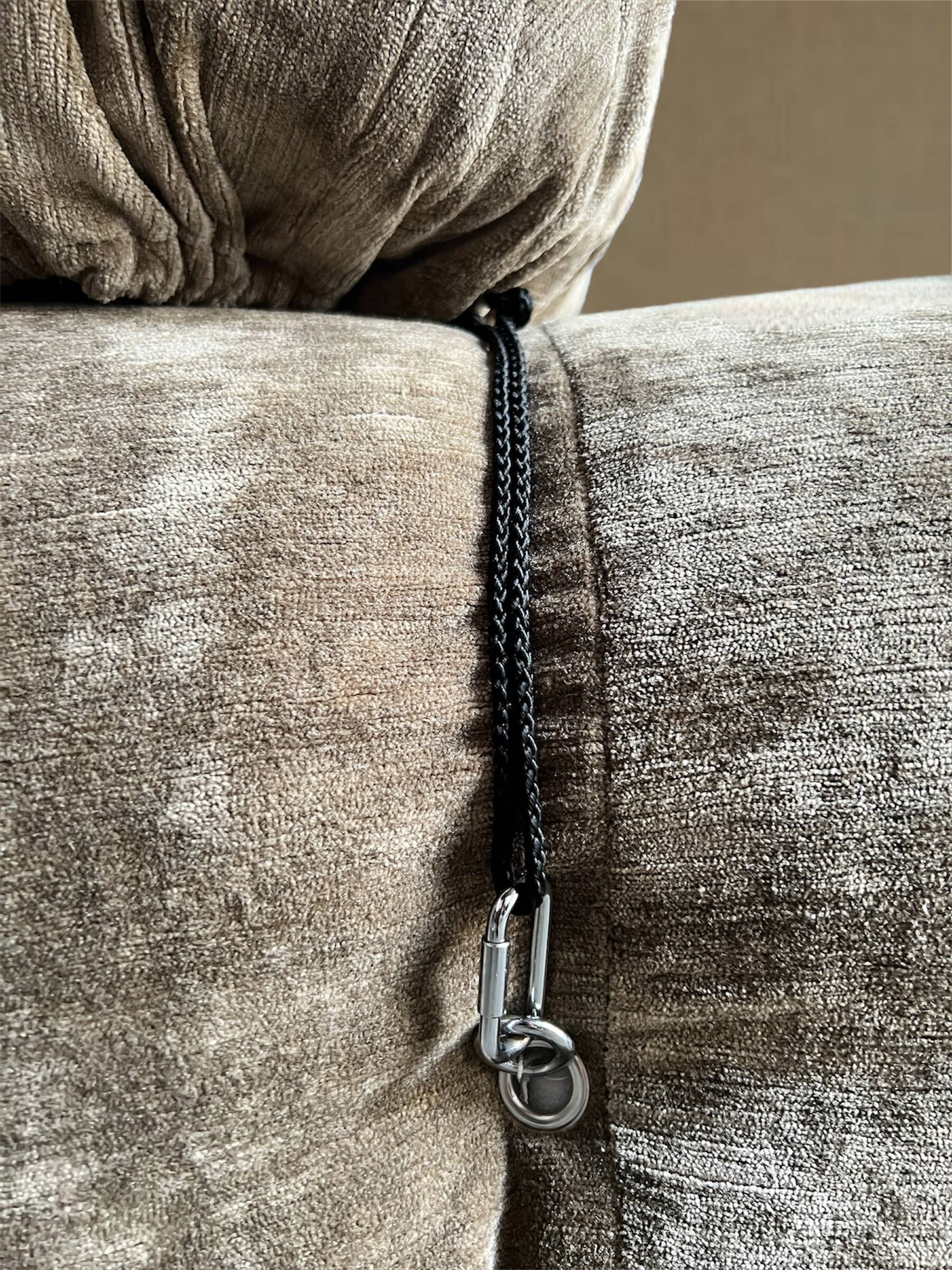 Canapé camaléonda en velours ras par Bellini pour B&B italia, design 1970