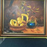 Still life painting signed Dorgendial