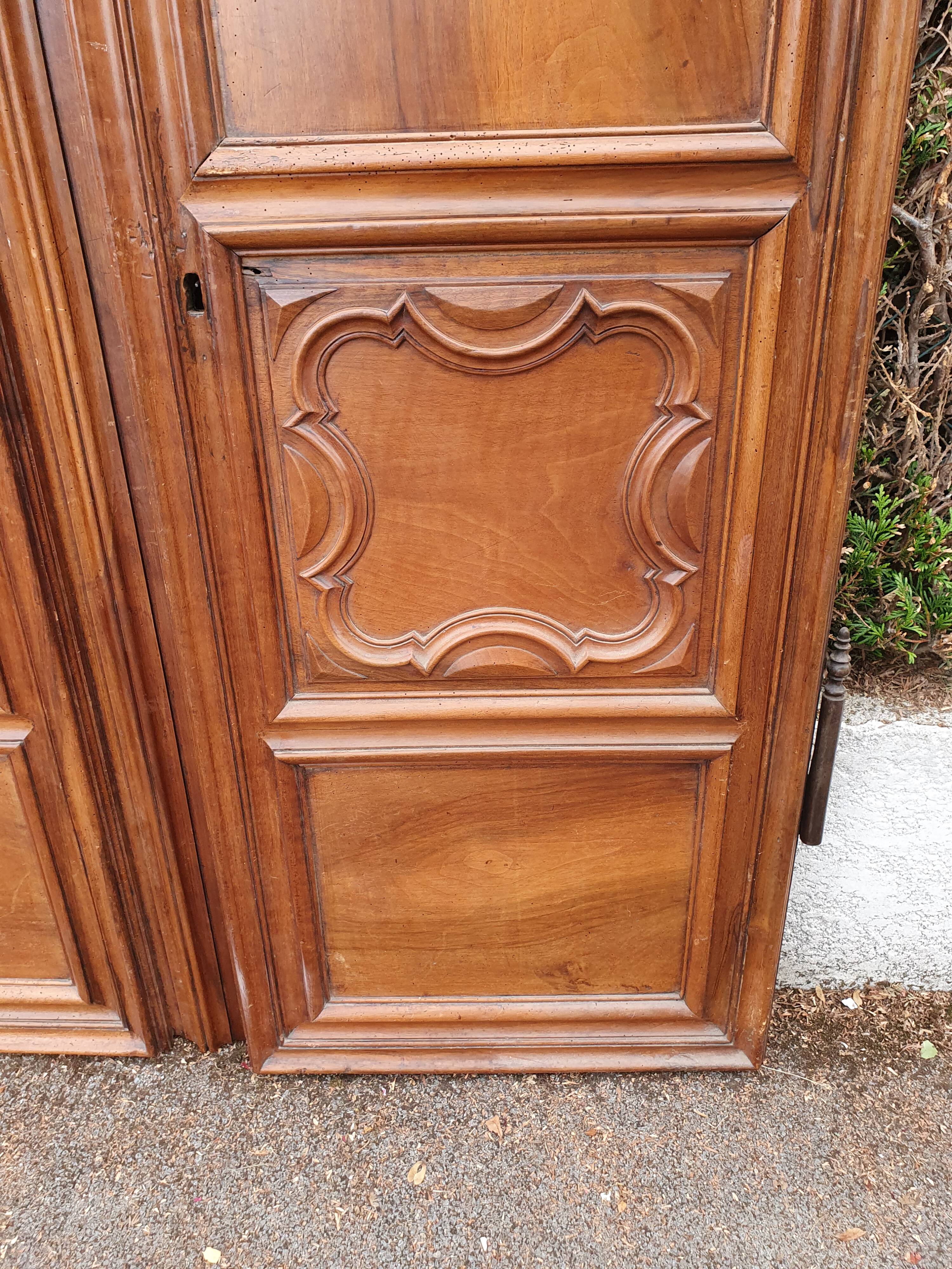 Pair of old doors from the 18th century