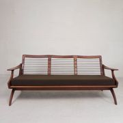 Three-seater teak sofa from De Ster Geldermalsen Gelderland, 1960s.