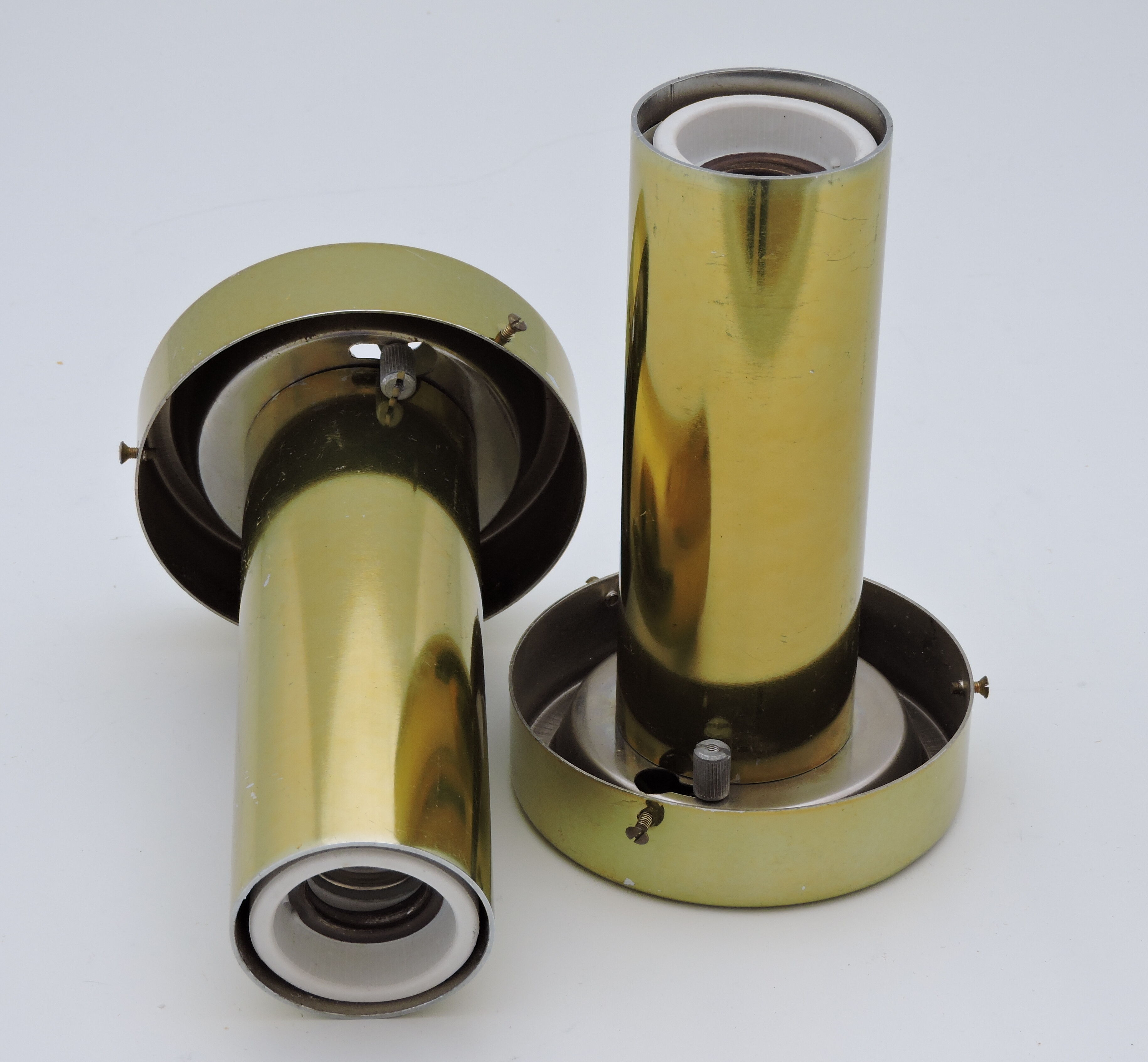 Pair of vintage Dutch ceiling lights by Raak 36 cm