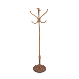 Rattan parrot coat rack