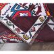 Vintage Pink Geometric Turkish Hand-Knotted Runner 83x375