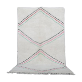 Tapis beni ouraine fait main 1,4/2,6 m