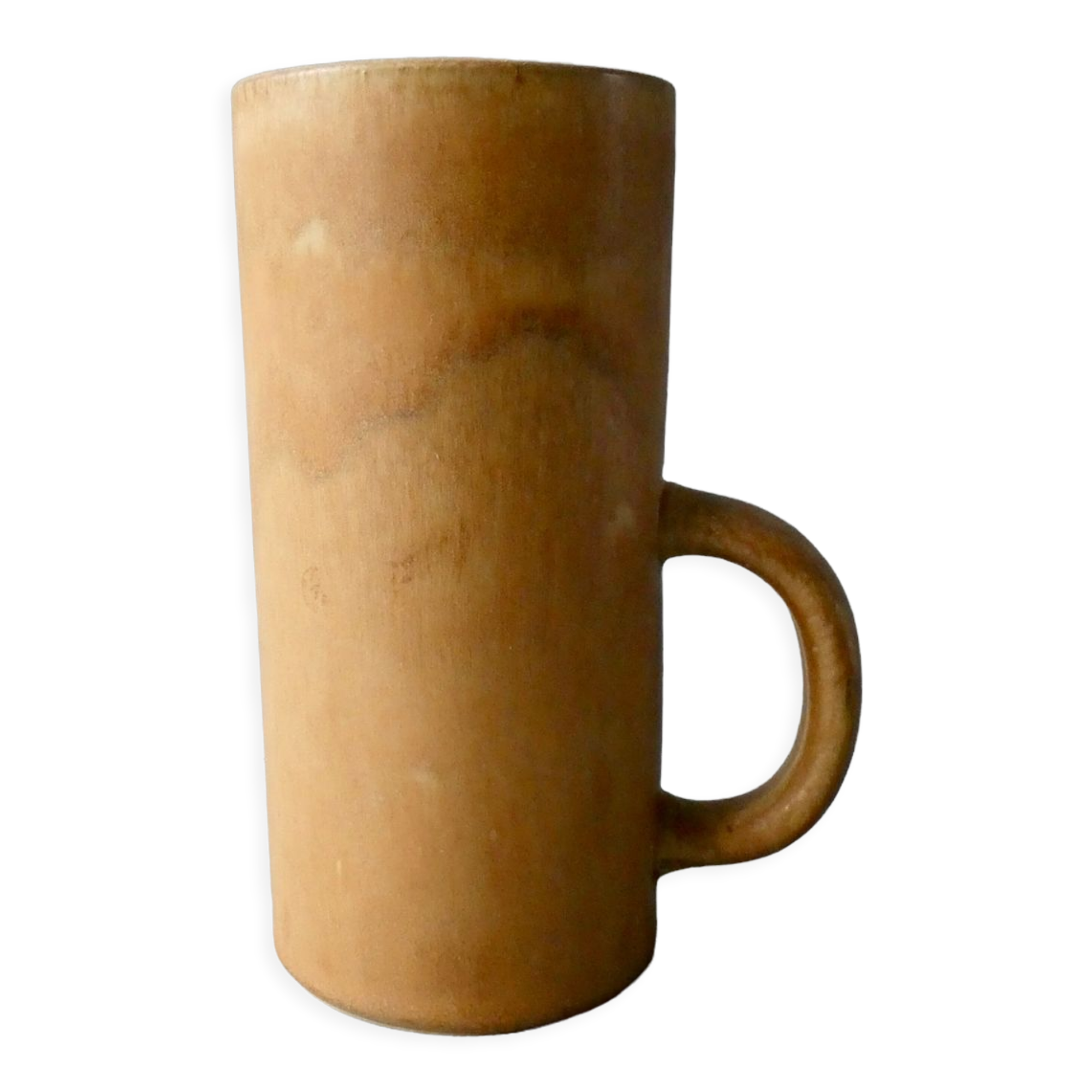 Vase en grès, ton naturel