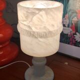 Magnificent vintage alabaster lamp from the 70s