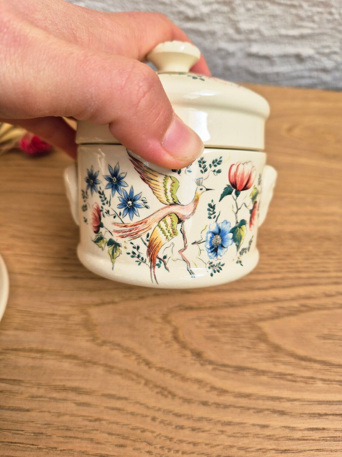 Pots porcelaine Sarreguemines