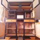 Vintage Mado buffet from the 1950s, restored and revamped, made of solid oak.