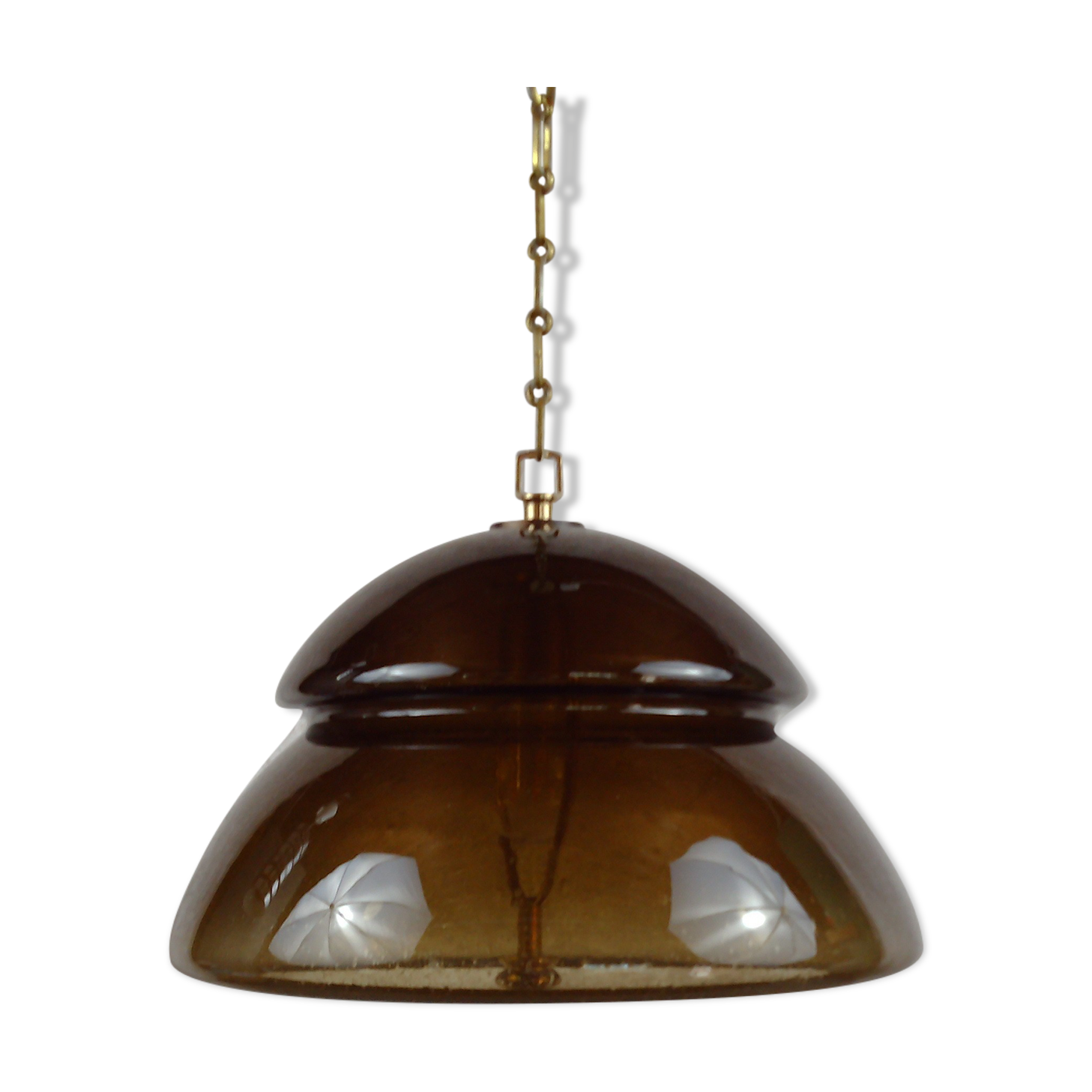 Glass pendant by Carl Fagerlund for Orrefors 1960