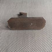 Figurine métallique cocotte art populaire - Années 1950