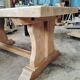 Table monastère avec 1 rallonge  éclaircie
