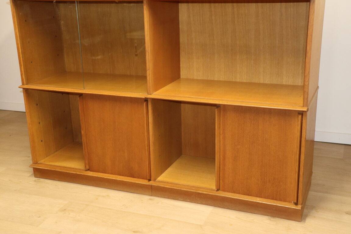 Vintage Oscar bookcase in oak, 1960s