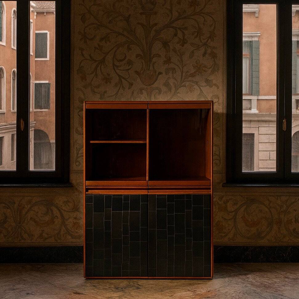 Pecary cabinet by Tito Agnoli for Caleido Frau 1970