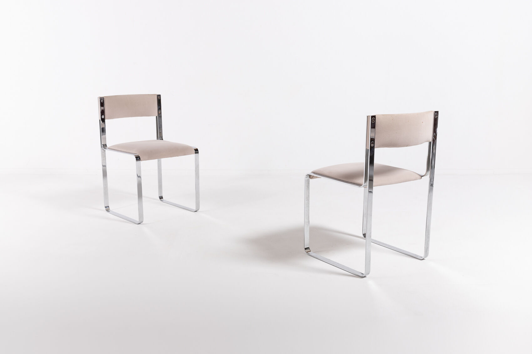 Set of 4 Italian dining chairs 1960