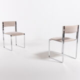 Set of 4 Italian dining chairs 1960