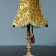 Lampe de cabinet art déco en laiton