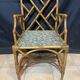 Rattan armchair