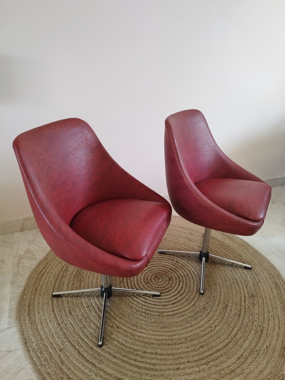 Tulip armchairs