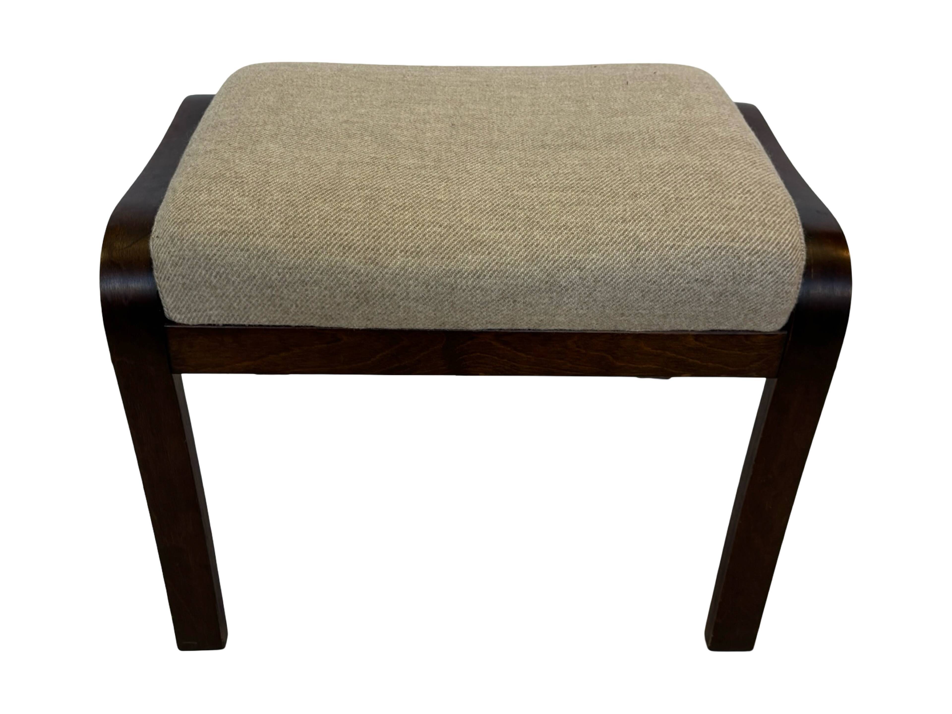Repose-pieds vintage rétro ottoman pouf danois design Westnofa