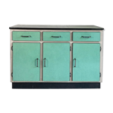 60's green formica buffet