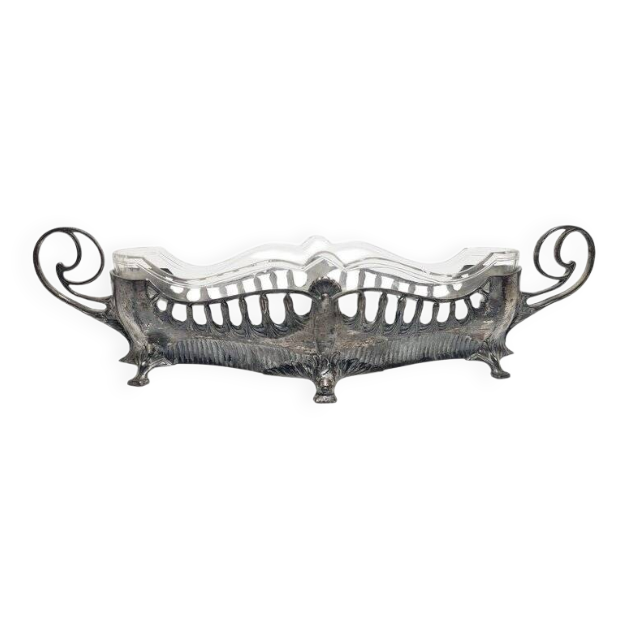 Art Nouveau jardinière from WMF, Germany, 1890s