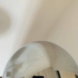 Chrome Eyeball lamp with 2 lights - tulip base