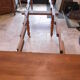 Table 6 feet with two extensions in Cherry