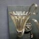 Set of 3 Murano Glass Barovier Sconces 