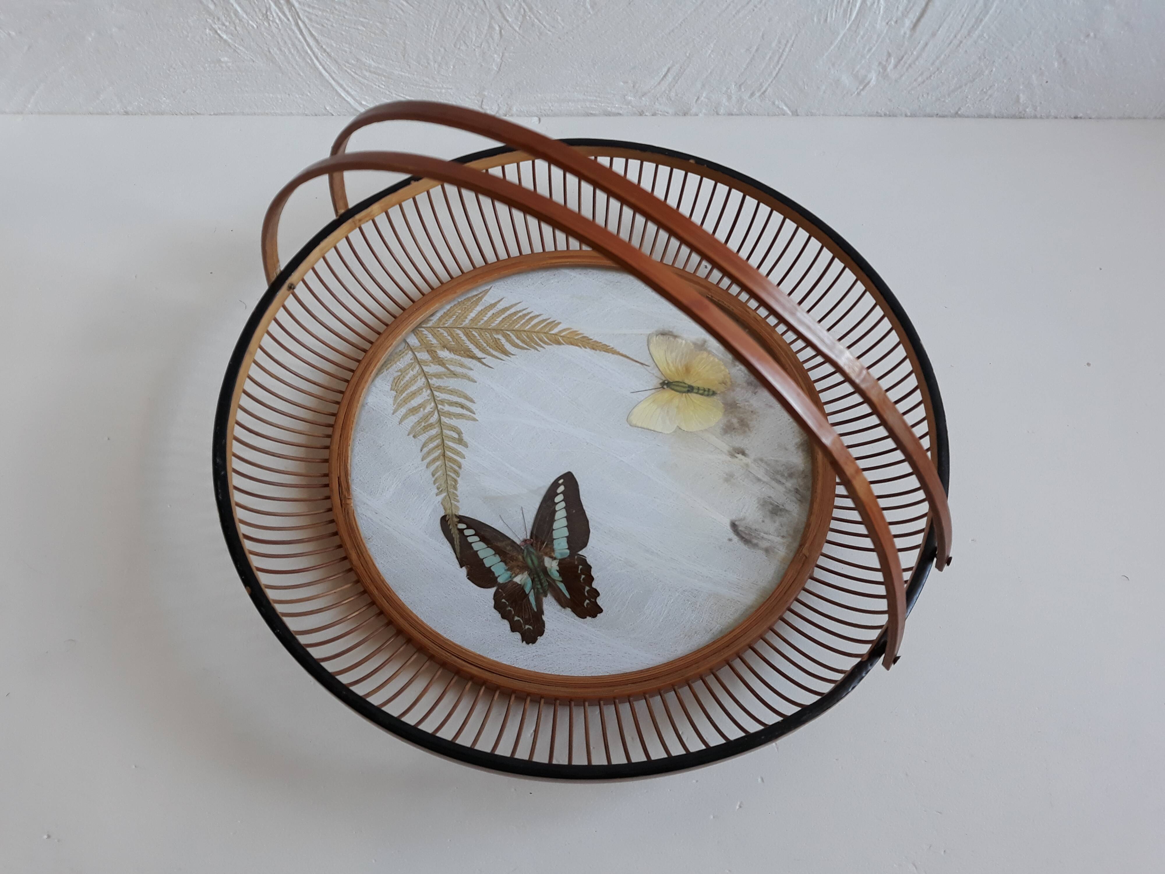 Butterfly serving plate