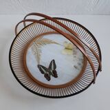 Plat de service papillon