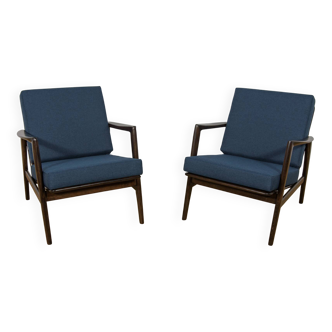 2 fauteuils modèle 300-139 par Swarzędz, années 1960