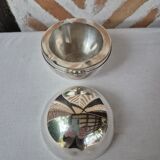 Silver-plated jewelry box/trinket tray