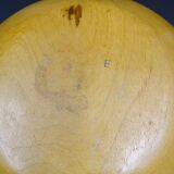 Wooden dish signed E - Circa 1960-1970