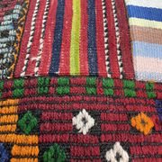 Vintage turkish kilim cushion cover , 55 x 55 cm