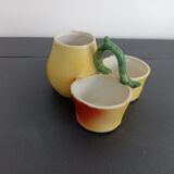 Serviteur sel poivre moutarde