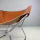 Pierre Paulin AP-14 cognac leather armchair for A. Polak, 1955