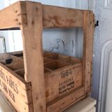 Wooden bottle locker box