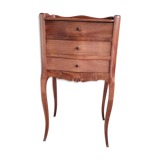 Regency bedside table with drawers