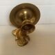 Brass angel candle holder