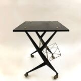 60s server in black and gold metal