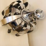 Vintage space age pendant lamp France 90