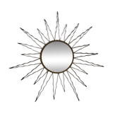 Large vintage 50's designer sun mirror