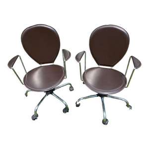 Chaises design Italien - cuir
