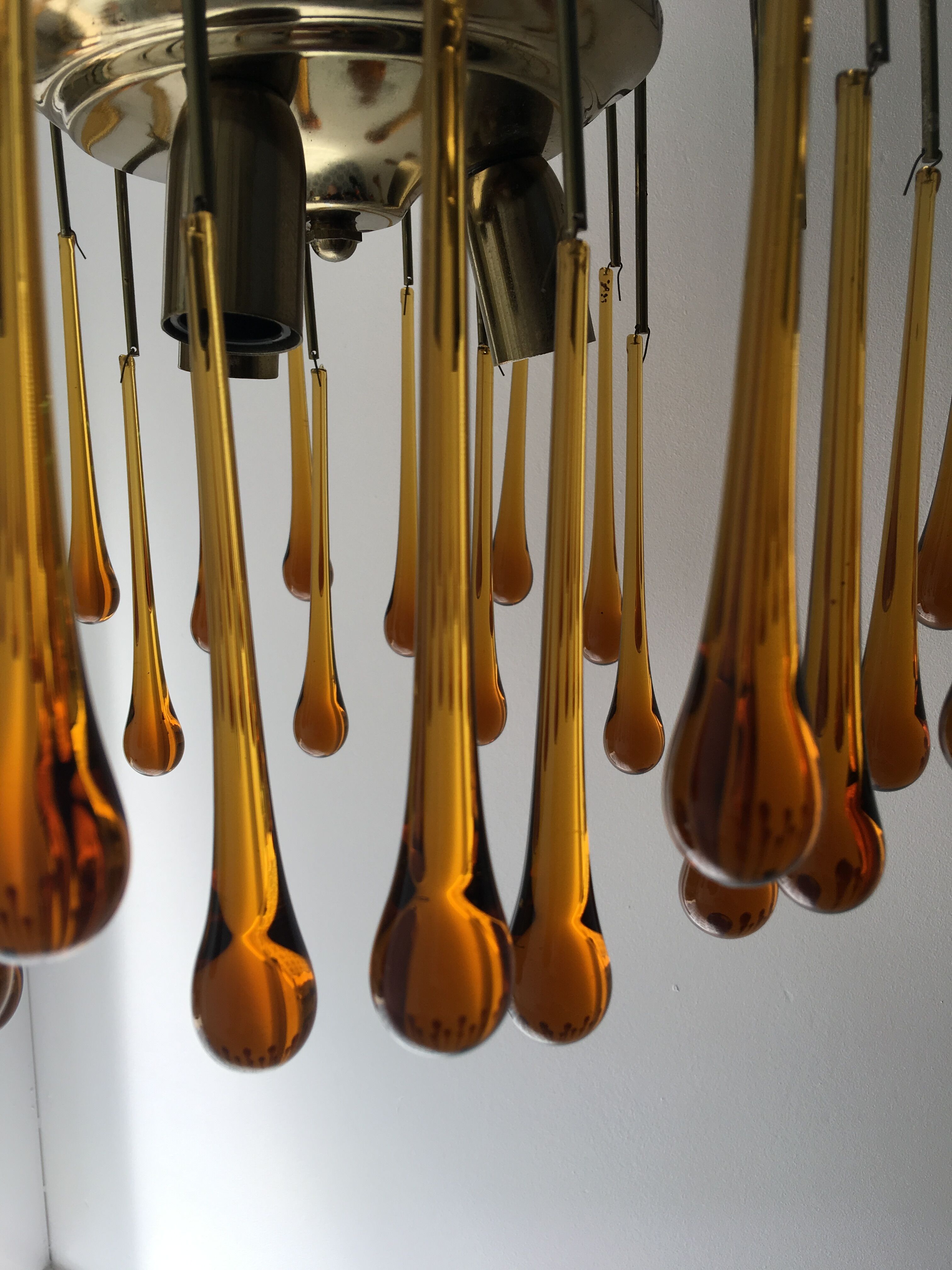 Amber luster spider (water drop)