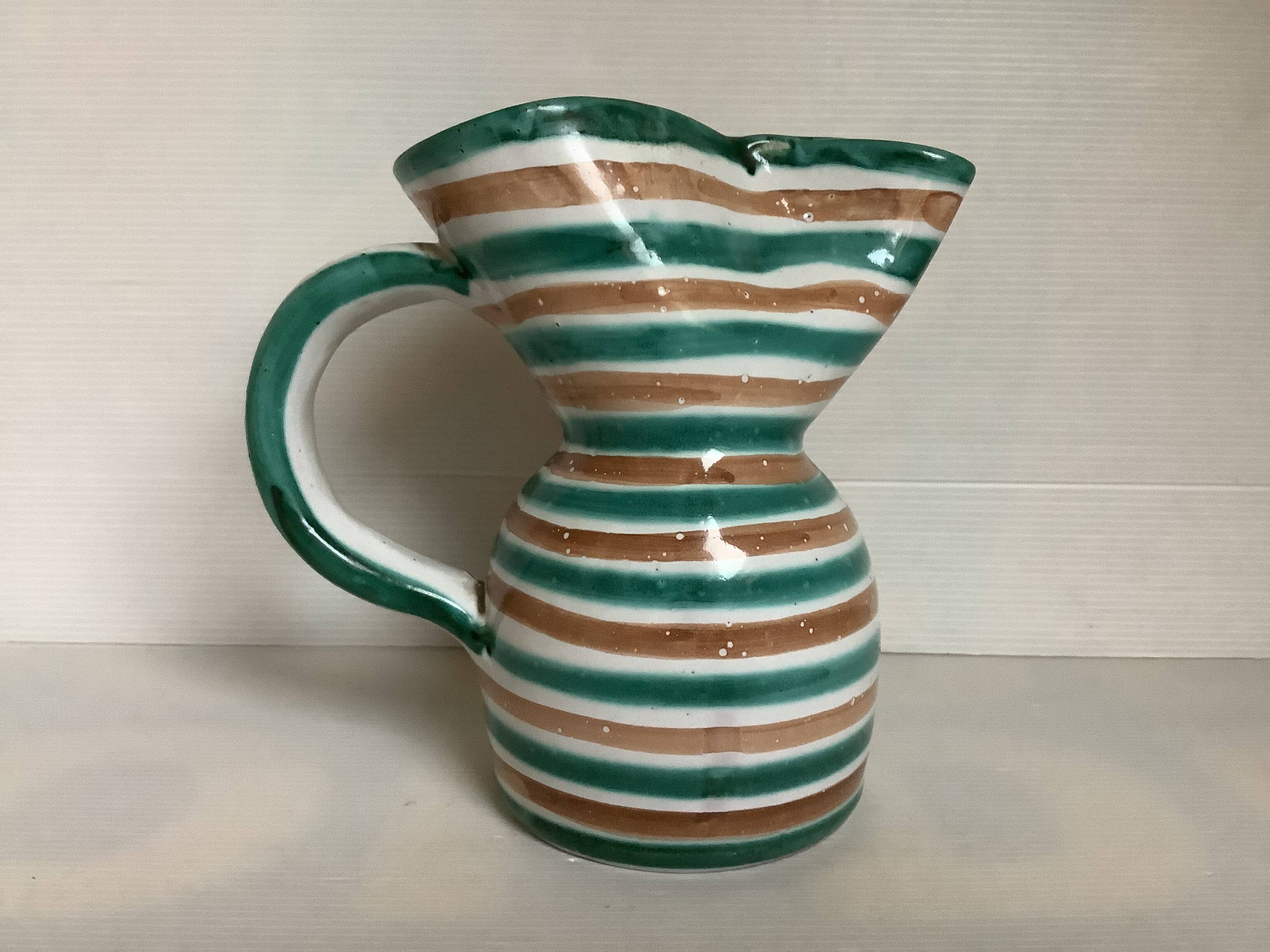 Robert Picault ceramic pitcher