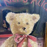 Vintage decorative frame bear "My Friend-Alice"