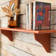 Terracotta shelf