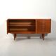 Buffet scandinave en teck, années 1950-60